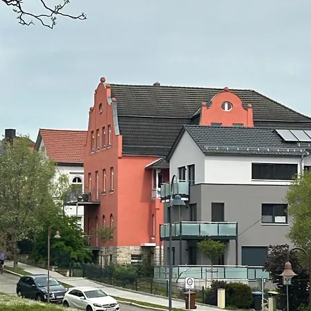 Schoene 3 Zimmer Wohnung Mit Grossem Balkon Bis 7 Personen Naumburg  Exterior photo